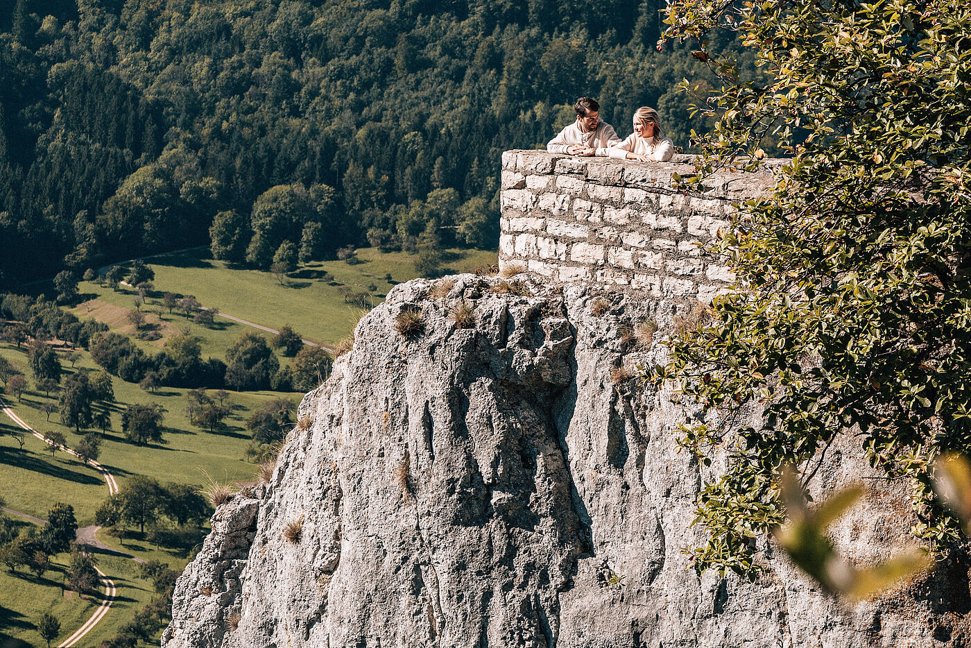 Württemberger Tälerradweg - Burgruine Reußenstein