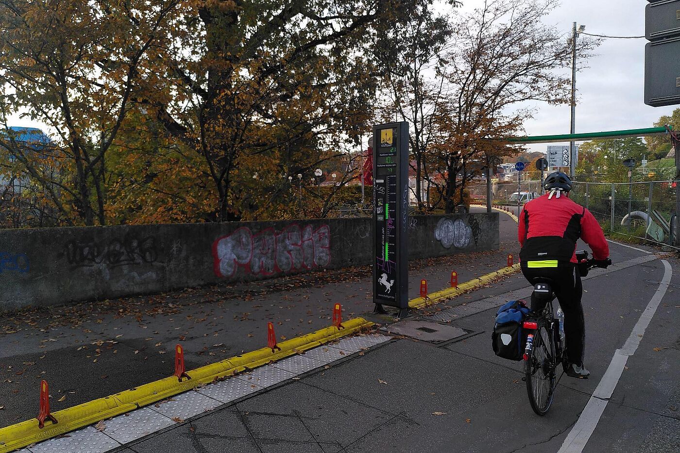 Zählstelle König-Karls-Brücke Stuttgart -