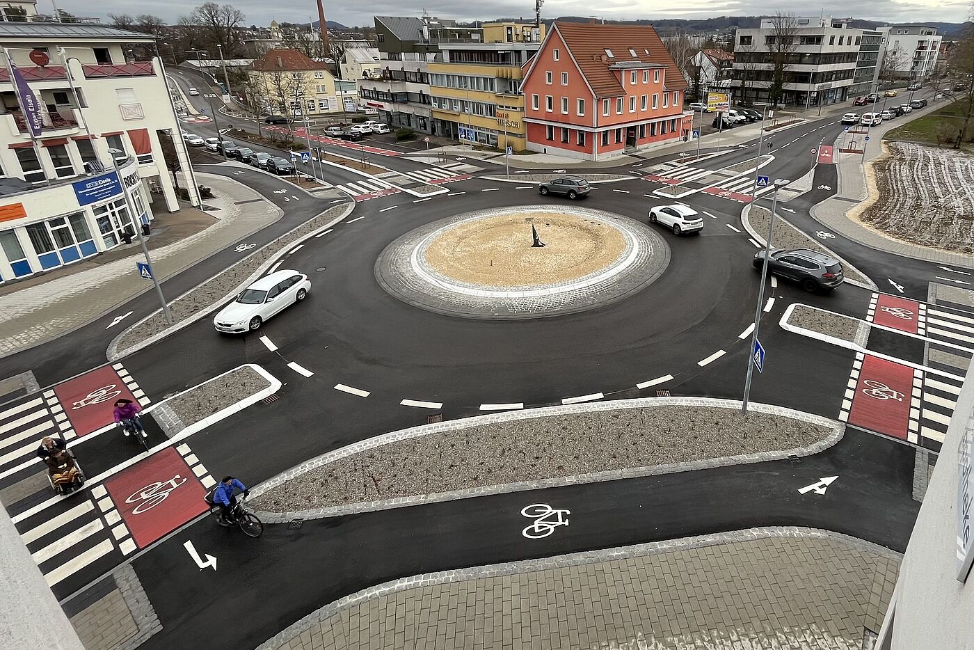 Neuer Hirschkreisel Eislingen/Fils
