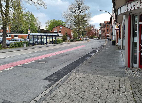 Mühlenstraße Richtung Osten