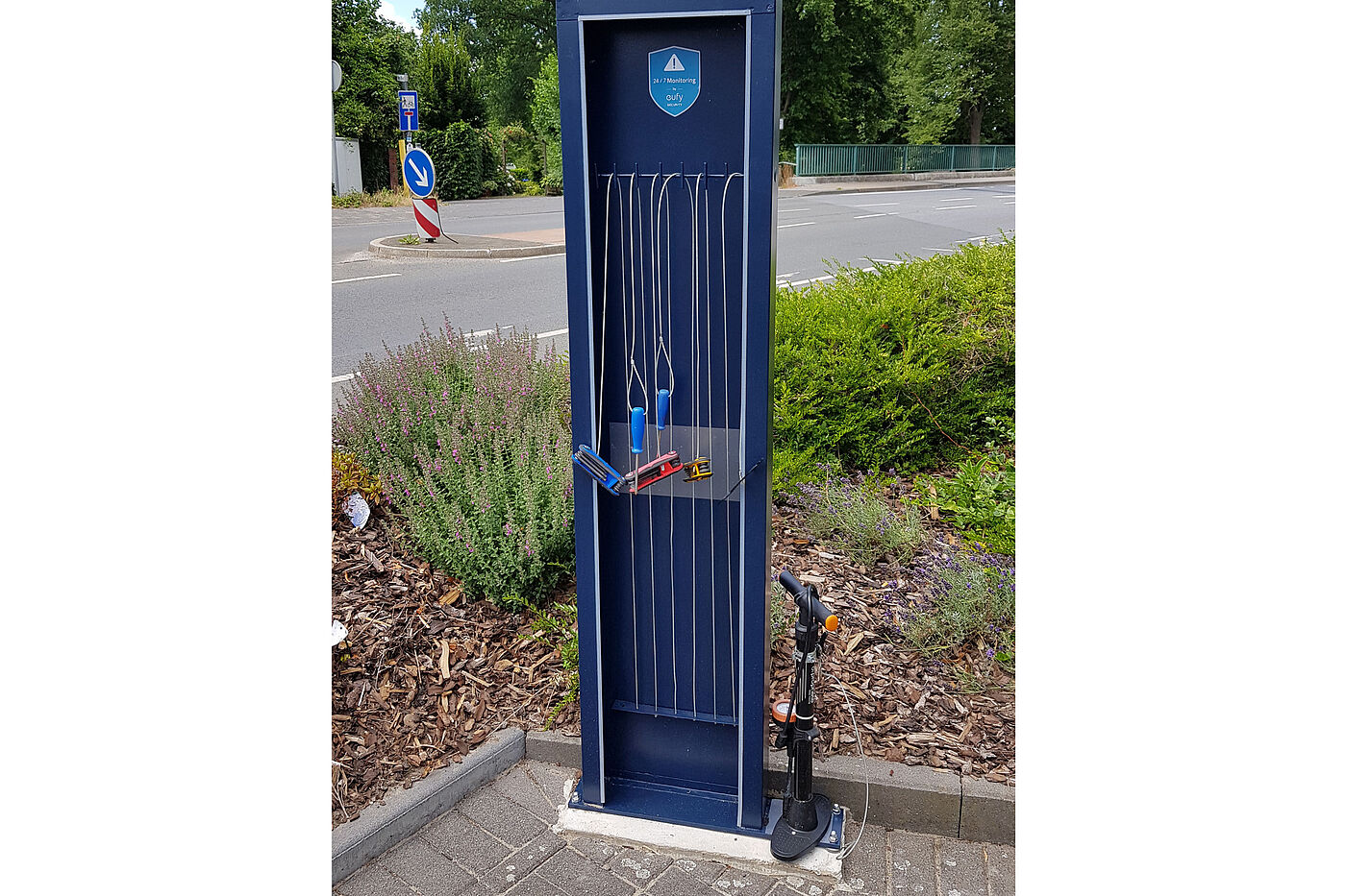 Ansicht der Service-Station