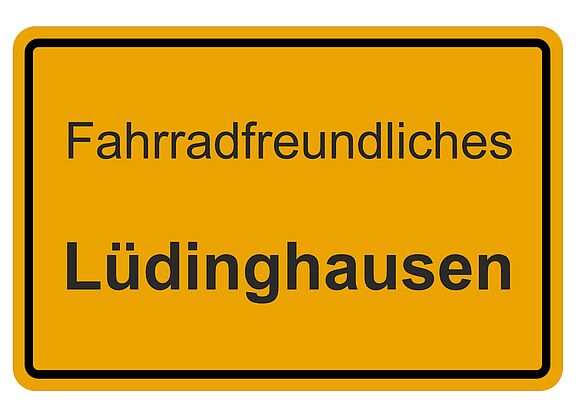 Ortsschild Ortsschild Lüdinghausen
