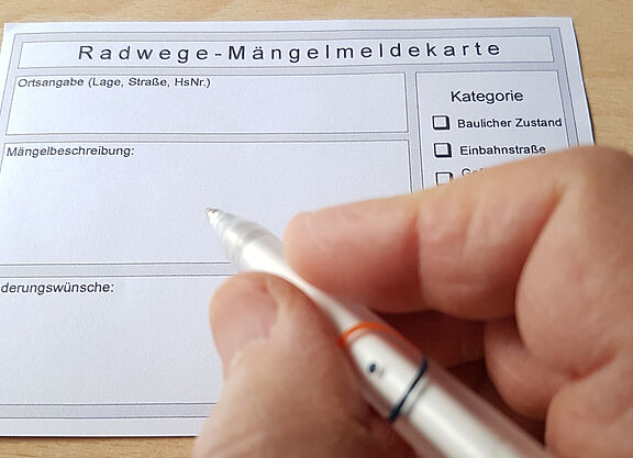 MaengelkarteStift Mängelmeldung