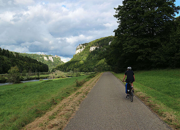 Auf Tour auf dem Donau Radweg Auf Tour auf dem Donau Radweg