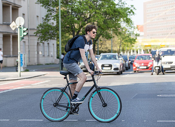 Radfahren in der Stadt Radfahren in der Stadt